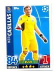 2015-2016 Topps Match Attax Champions League #19 - Iker Casillas - Porto