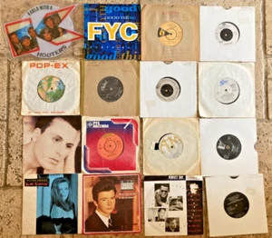 95 x 7" 45rpm Single Vinyl Records Bundle Job Lot - Picture 1 of 7