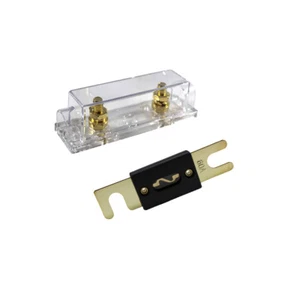Soporte de fusible ANL en línea + 60 amperios 60A ANL protección eléctrica fusible hoja de fusible fusible - Imagen 1 de 6