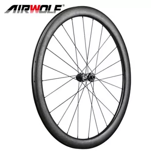 700C Carbon Faser Rennrad Radsatz Rennen Räder Scheibe Zentrum Schloss DT350 Hub - Bild 1 von 15