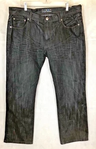  TNM The Next Movement Brand Mens Jeans Dark Wash Size 40X 32 Straight Leg - Picture 1 of 5