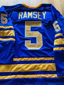 Sabres Mike Ramsey Signed Jersey W/COA - Picture 1 of 4