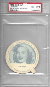 1952 Dixie Cup Dagmar Dagmar PSA 8 5331 - Picture 1 of 1