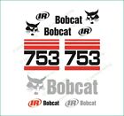 Bobcat Red 753 Decals Stickers Full Set Kit Skid Steer Loader Original Looking