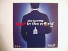 PAUL McCARTNEY BACK IN THE WORLD 12" X 12" DOUBLE SIDED SHOP PROMO POSTER FLAT.