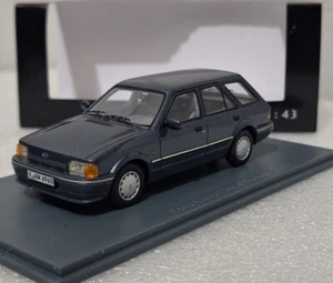 Ford England Escort MK4 Turnier 1.6 GL 5-Door 1986 Grey 1:43 Neo NEO44960 RARE!! - Picture 1 of 17