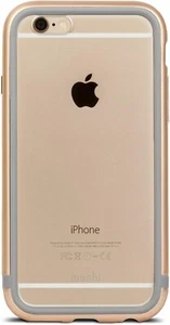 Moshi iGlaze Luxe Metal Bumper Case for iPhone 6/6s, Gold - Picture 1 of 8
