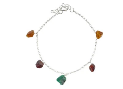 Moda Positano Gioielli-Collezione Zaffiro-Bracciale-Ag 925  Smeraldo - Immagine 1 di 3