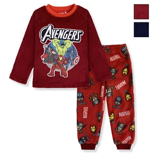 Marvel Avengers Winter Fleece Kids Pajamas 6267 - Picture 1 of 13