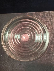 Vintage 4412 Clear Glass Lens Cover 6.5" - Picture 1 of 5