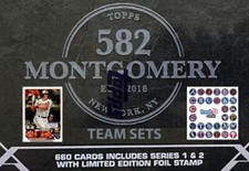 2023 Topps Team Set Montgomery Club 532 Series 1+2 NY Mets Alonso Baty Alvarez