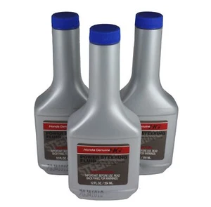 Honda Power Steering Fluid OEM Pack of 3 Compatible with All Honda Models - Picture 1 of 2