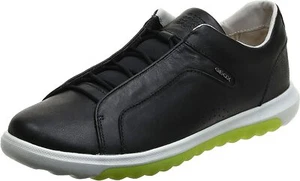 Tenis para hombre Geox U Nexside A de moda - napa negra, talla 11 EE. UU./44 EUR - Imagen 1 de 5