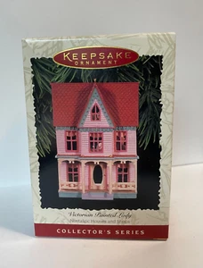 1996 Hallmark Ornament ~ Victorian Painted Lady #13 Nostalgic Houses & Shops NIB - Picture 1 of 4