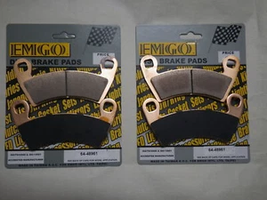 Polaris Ranger 900D Diesel Crew 2012-2014 (front / rear) EMGO Disc Brake Pad Set - Picture 1 of 4