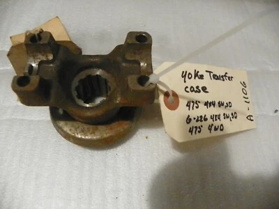 NUEVO DE STOCK WILLYS JEEP CAJA DE TRANSFERENCIA YUGO 10 SPLINE 475 SW,SD 6-226 SW,SD Foto 1 de 3