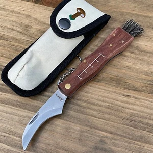 Pilzmesser Schwammerlmesser Bürste & Etui mushroom knife für Pilzkorb Steinpilze - Bild 1 von 55