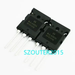 1PAIR MJL4281AG/MJL4302AG MJL4281A MJL4302A Audio amplifier TO-264 Original NEW - Picture 1 of 3