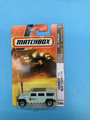 Matchbox Hummer H2 SUV Concept New In Package - Image 1 of 3