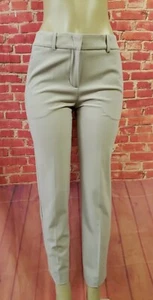 ARMANI COLLEZIONI SRL Beige Wool High Rise ankle Length Women's Size 6 Pants (B7 - Picture 1 of 10