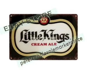 Little Kings Cream Ale rusticbar Brewery Cincinnati Ohio metal tin sign - Picture 1 of 4