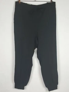 New Prologue Sz 4X Jogger Mid Rise Black Drawstring Waist Lightweight Stretch - Bild 1 von 10