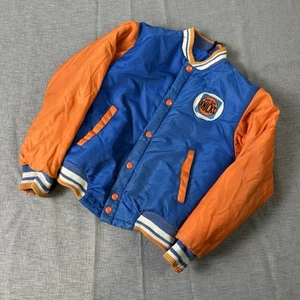 New York Knicks Vintage 70s, 80s Stahl Urban Jacket Coat YOUTH Sz 12 - Picture 1 of 12