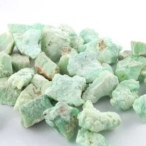 Grüner CHRYSOPRAS grober mittlerer Stein Western Australien Kristall Heilung Reiki Zen - Bild 1 von 4