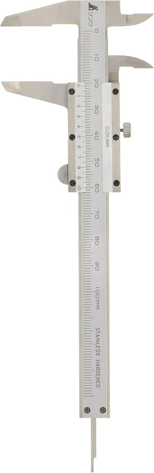 Shinwa Measurement Luxury Mininogisu 100mm 19894