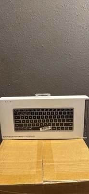 Satechi Slim X1 Bluetooth Backlit Keyboard - Space Gray New - Image 1 of 2