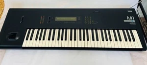 KORG M1 61-Key Synthesizer Keyboard Workstation AC100V | Used, Functional - Picture 1 of 13