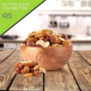 Roasted & Salted Mixed Nuts - Brazils, Pecans, Almonds, Cashews, Hazelnuts - Picture 1 of 12