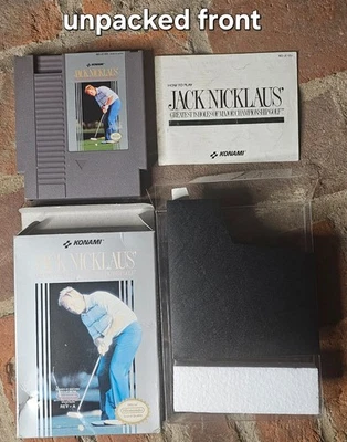 Jack Nicklaus' Greatest 18 Holes of Major Championship Golf Nintendo NES (CIB) - Image 1 of 4