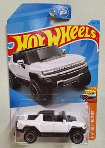 2023 Hot Wheels GMC Hummer EV #116/250 (White) HW Hot Trucks 3/10 - Picture 1 of 3