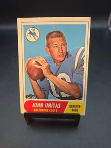 1968 Topps Johnny Unitas Colts - Imagen 1 de 11