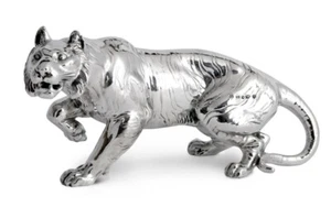 Silver Tiger - Sterling Silver Fully Hallmarked - Picture 1 of 3