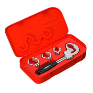 Multifunctional Sink Bathroom Wrench Toilet Faucets Repairs Wrench 80mm H4S4 - Picture 1 of 11