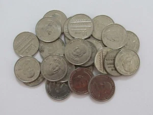 Lot of 25 Samoa 2011 10 Sene Coins - Circulated - Picture 1 of 1