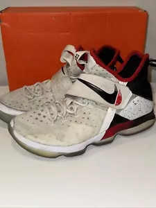 NIKE LeBron James 14 Flip the Switch 2016 Sz 10.5 Basketball White Red Black - Picture 1 of 7