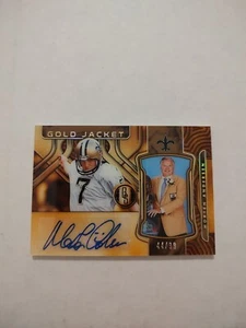 2022 PANINI GOLD STANDARD MORTEN ANDERSEN GOLD JACKET AUTO #GJS-MAN SAINTS /99 - Picture 1 of 2
