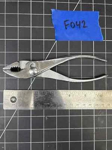 Vintage Drop Forged 6.25" Slip Joint Pliers Tool With Vacuum Grip, Made In U.S.A - Picture 1 of 5