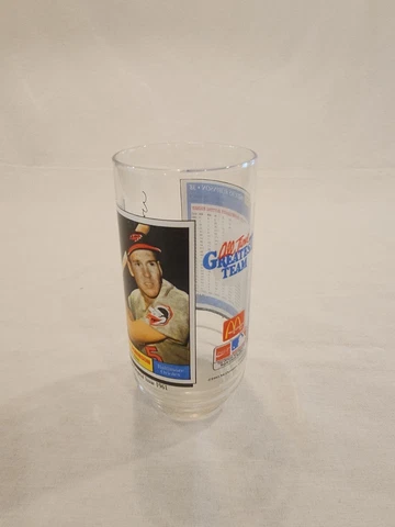 VINTAGE! 1993 McDonald's Topps All Time Greatest Team Glass-Brooks Robinson Cover