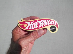 Vintage Style Hot Wheels 1970-1973 Logo Vinyl Sticker - Picture 1 of 2