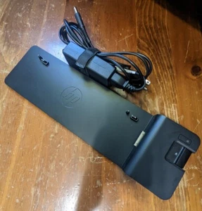 HP UltraSlim Docking Station W/Factory Power Adaptor - Picture 1 of 6