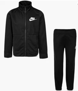 Nike Boy`sTherma Dri-Fit 2 Piece Tracksuit Black/White 18Months and 2T - Picture 1 of 1