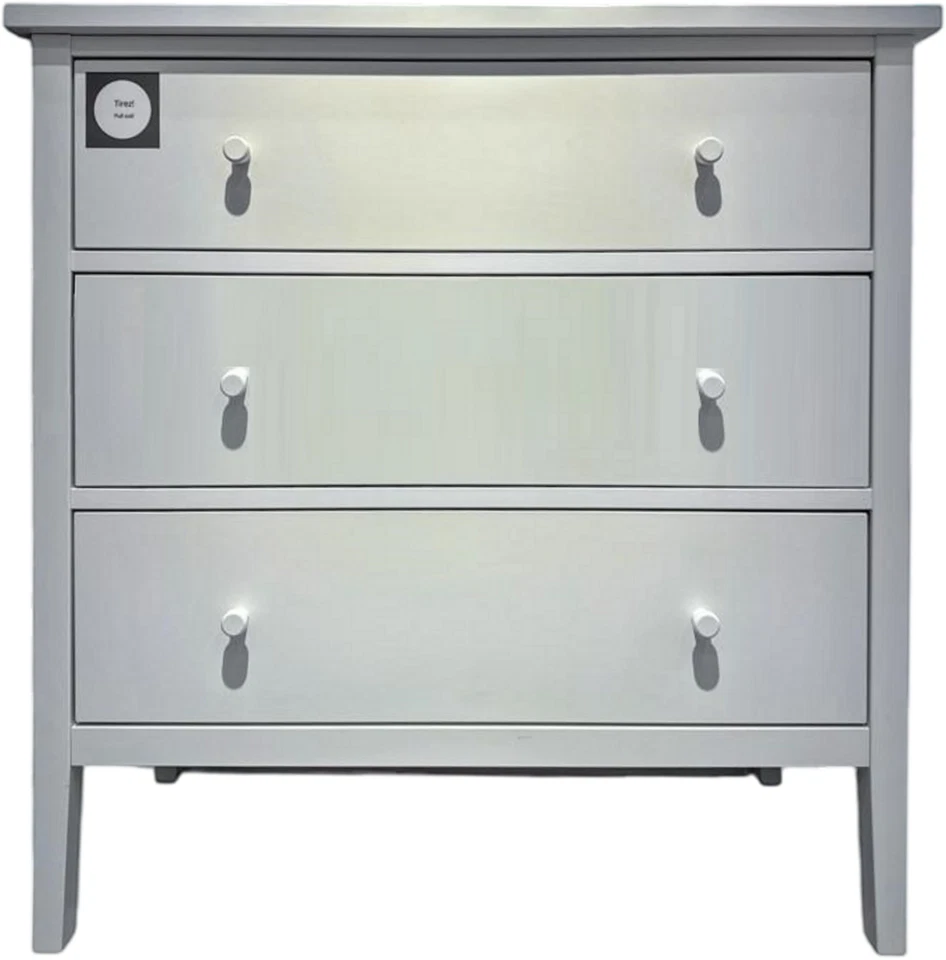 Brand New IKEA KILBERGET 3-Drawer White Chest Dresser (33 ⅞x30 ¾ ") 505.616.68 — 第 1/1 张图片