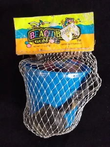 1997 Beach Balls BUBBLE GUM in Sand Pail w/ tiny Shovel - by Zeebs. 2-3/4" high - Picture 1 of 7