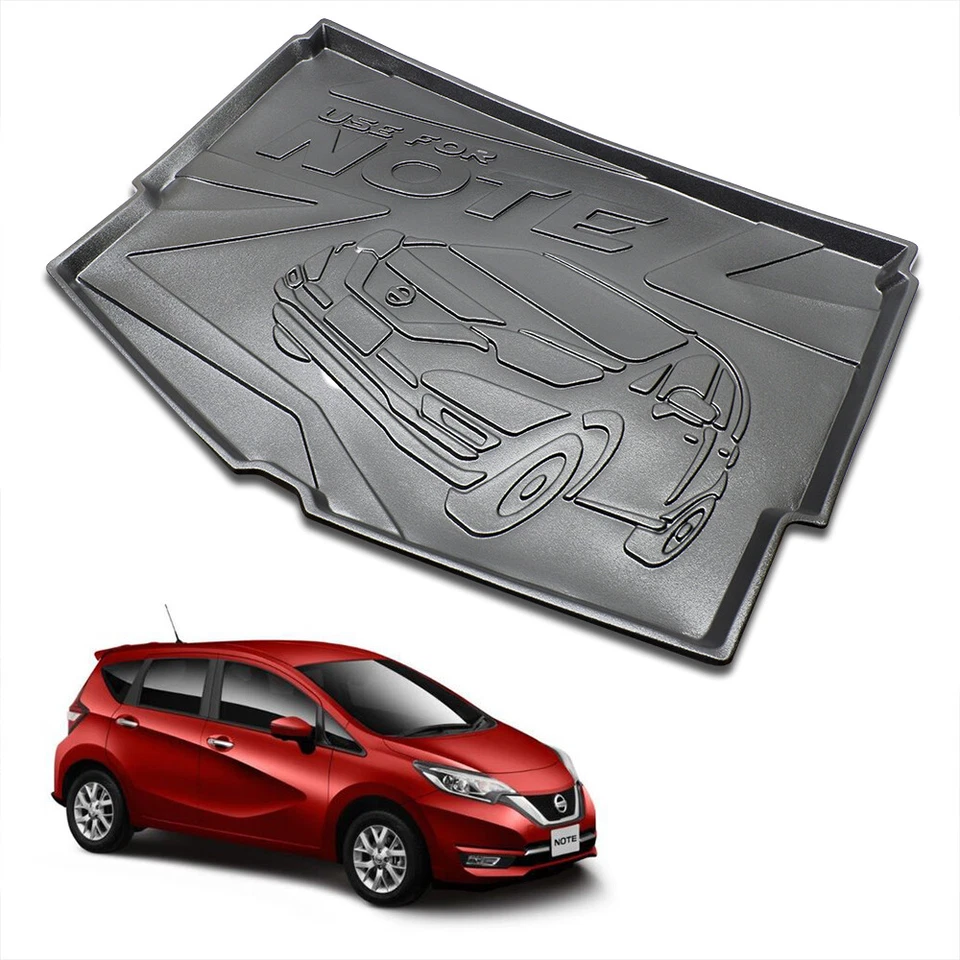 Black Trunk Tray Black For Nissan Note Hatchback 2017 2020 - Image 1 of 4
