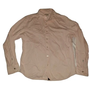 Untuckit Shirt Men Size Medium Pink Button Folonari - Picture 1 of 6