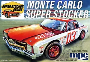 MPC962M MPC 1971 Chevy Monte Carlo Super Stocker 2T 1:25 Plastic Model Kit - Picture 1 of 1